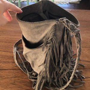 Urban Outfitters grey boho bag